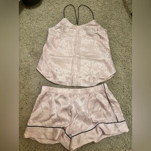 Victoria’s Secret silk pajamas set